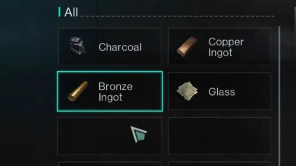 bronze ingots smelting