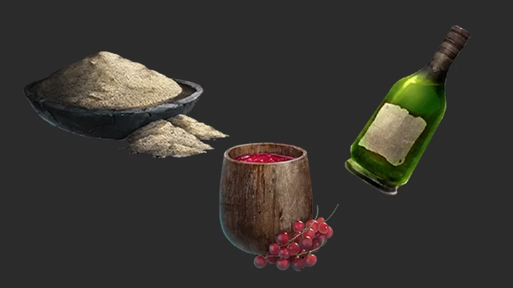 crafting recipes with wild fruit soulmask