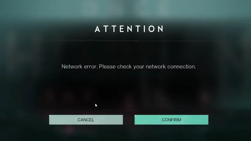 once human network error