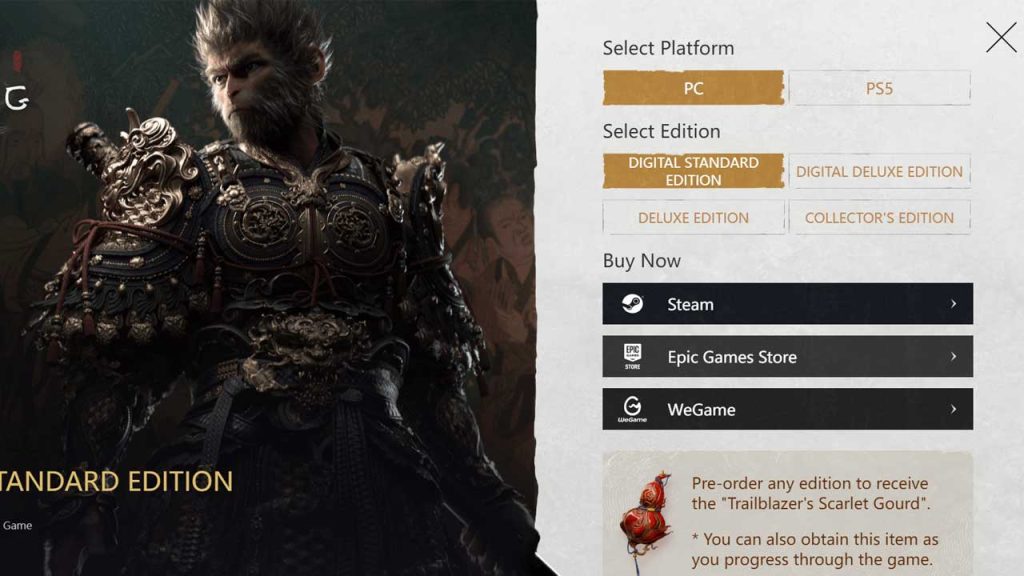 Будет ли Black Myth: Wukong в Game Pass?