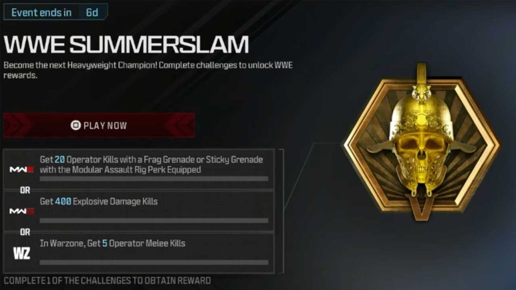 MW WWE Reward: Tier Skip Battle Pass