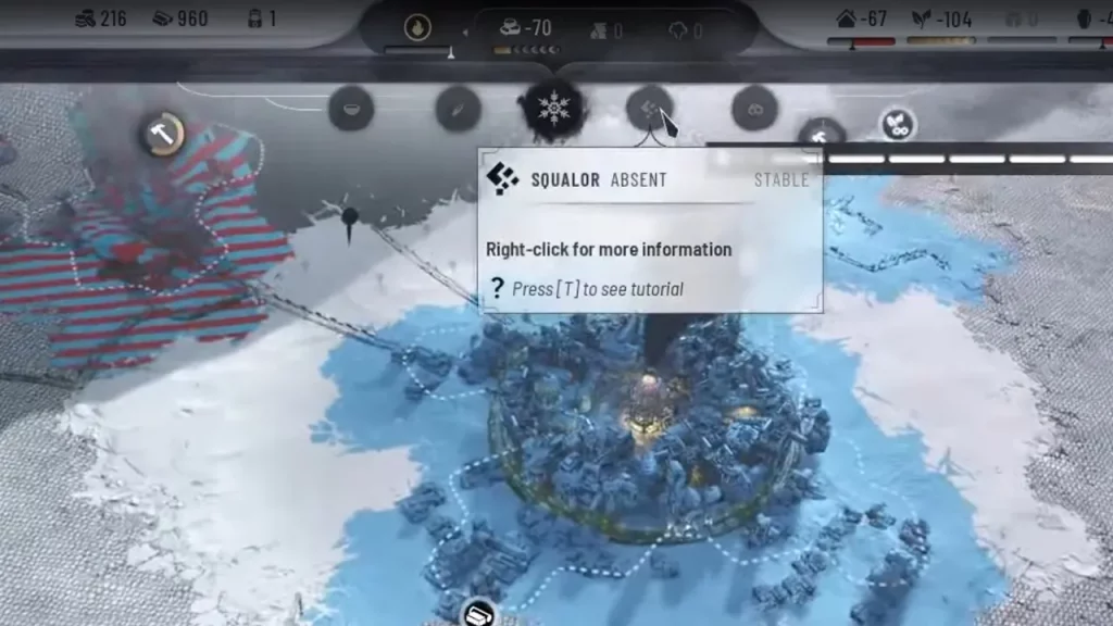 Как уменьшить убожество в Frostpunk 2