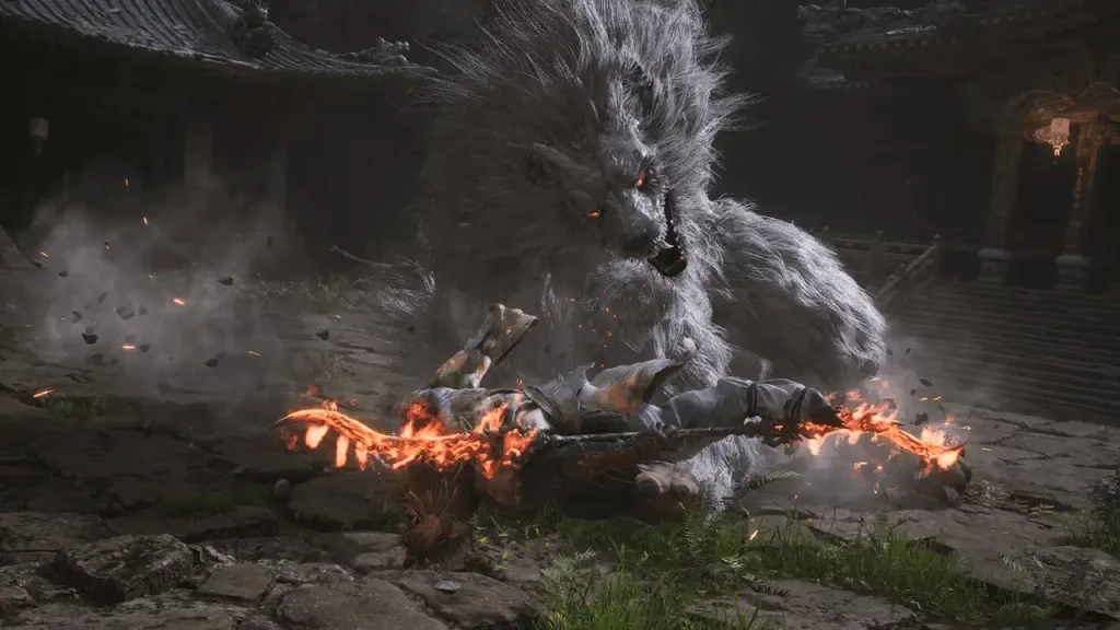 boss fight inflicting status effects black myth wukong