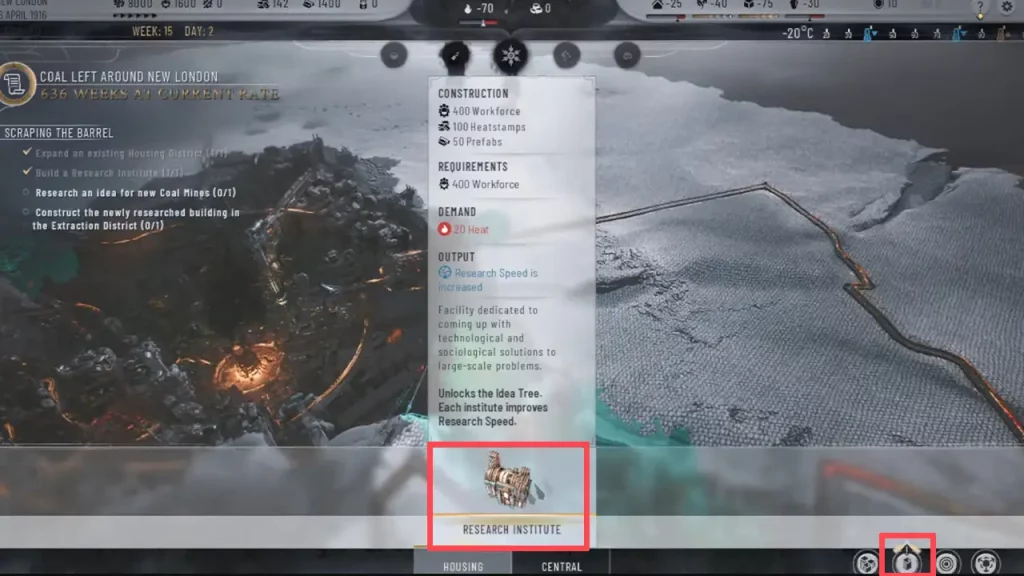 Как построить научно-исследовательский институт в Frostpunk 2