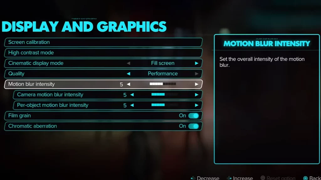 display and graphics settings star wars outlaws