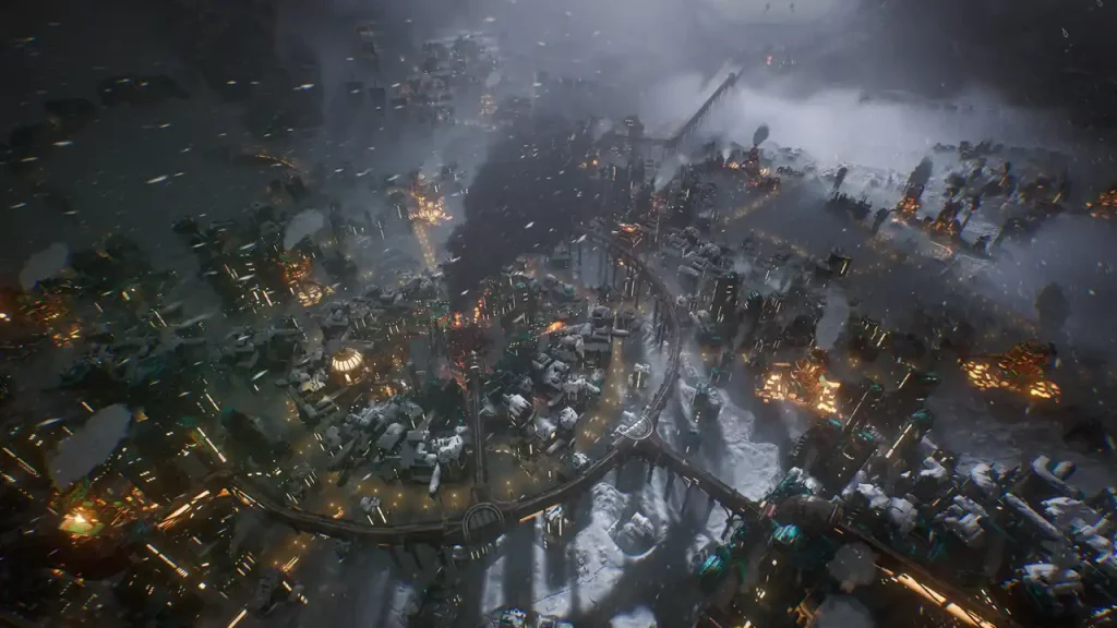 frostpunk city view