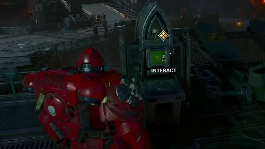 interact with console at command bridge