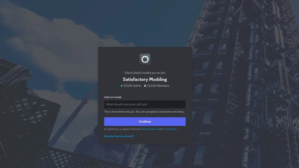 satisfactory modding discord
