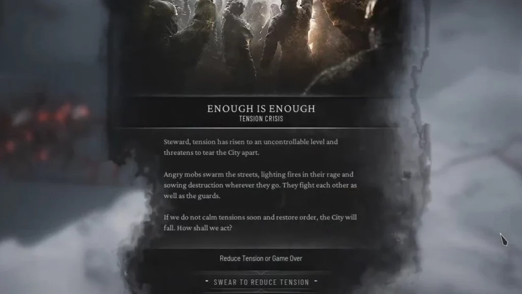 tension crisis frostpunk 2