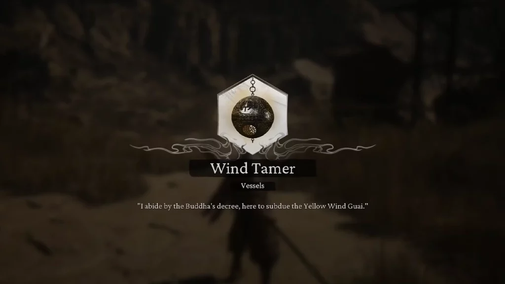 wind tamer vessel in wukong