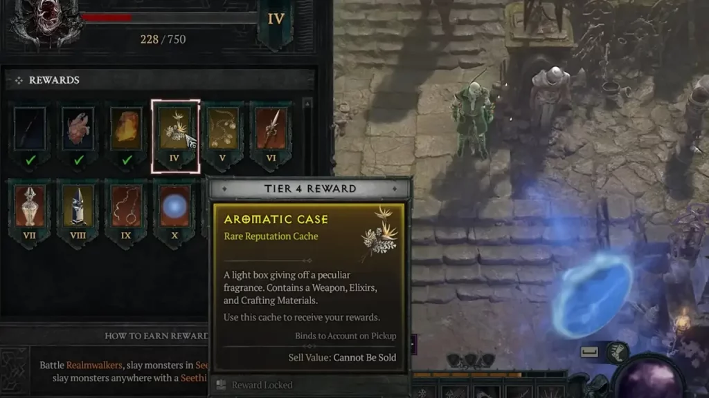 Zakarum Remnants Reputation reward diablo 4