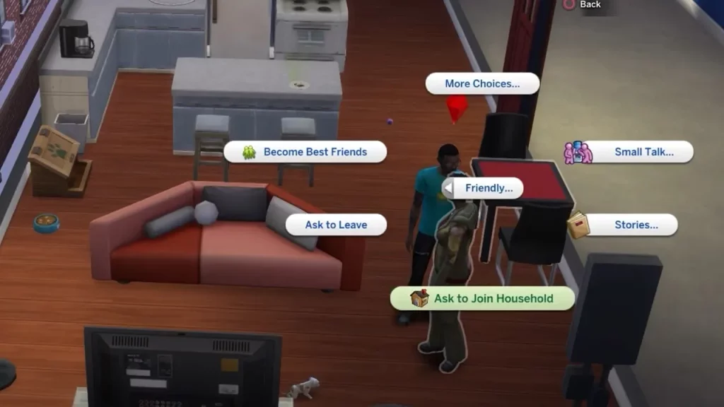 ask to join household sims 4 move in