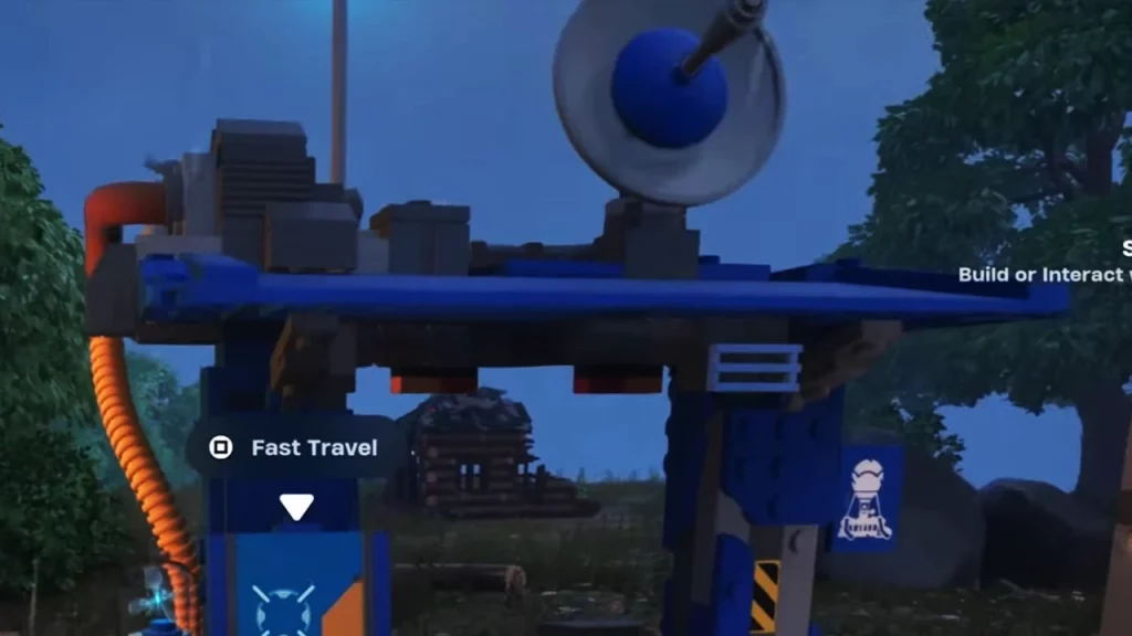 bus station in lego fortnite