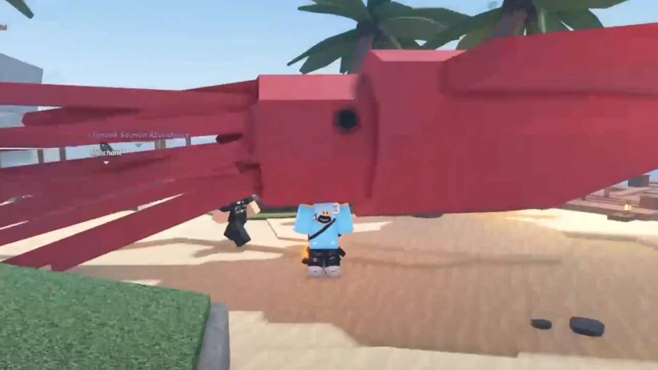 How to Catch the Colossal Squid in Roblox Fisch