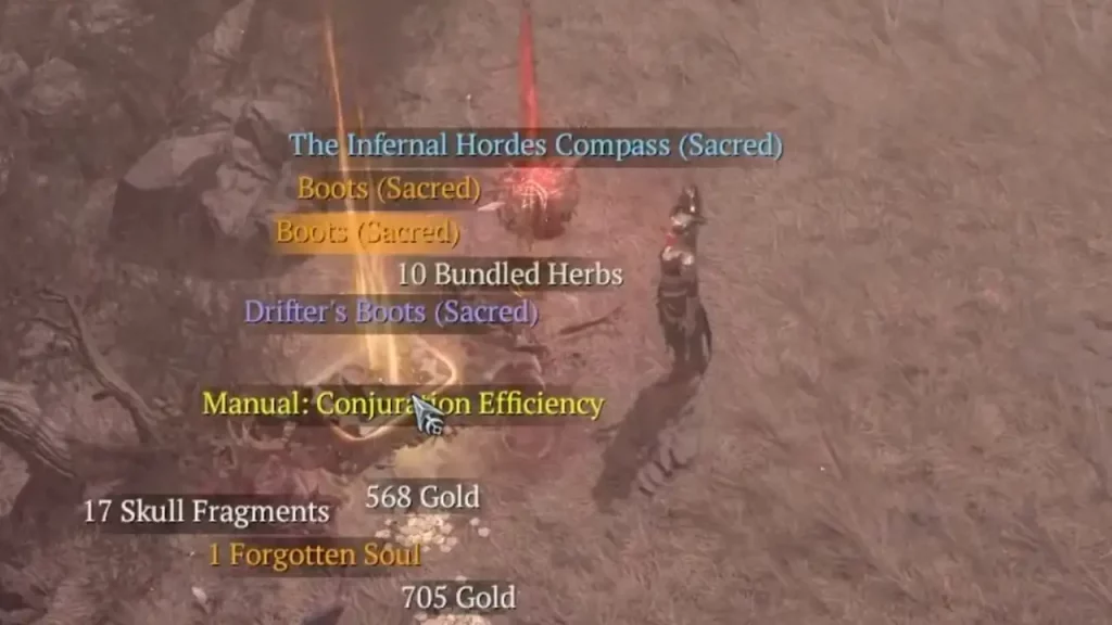 farm infernal hordes compass from helltides