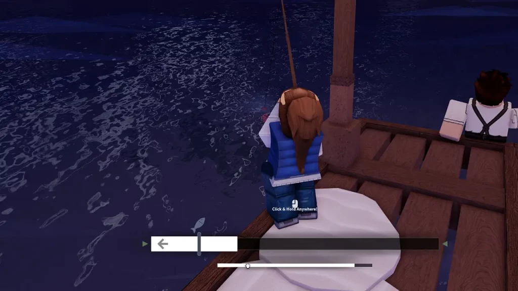 how to play fishing minigame roblox fisch