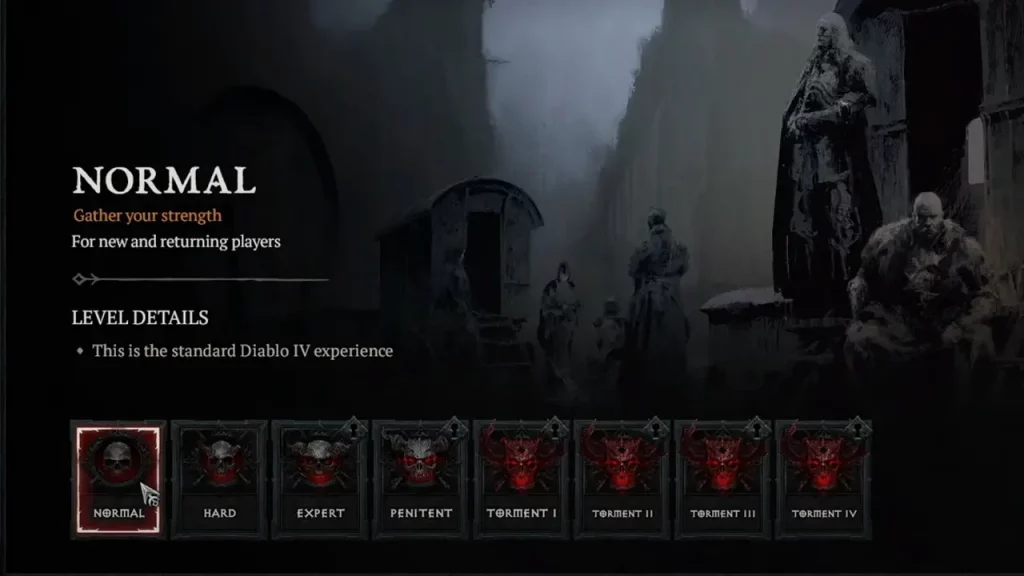 Cómo desbloquear la dificultad Tormento en Diablo 4