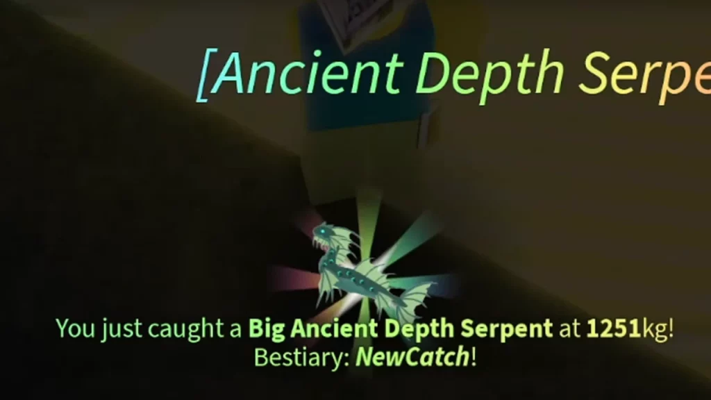 ancient depth serpent fisch location