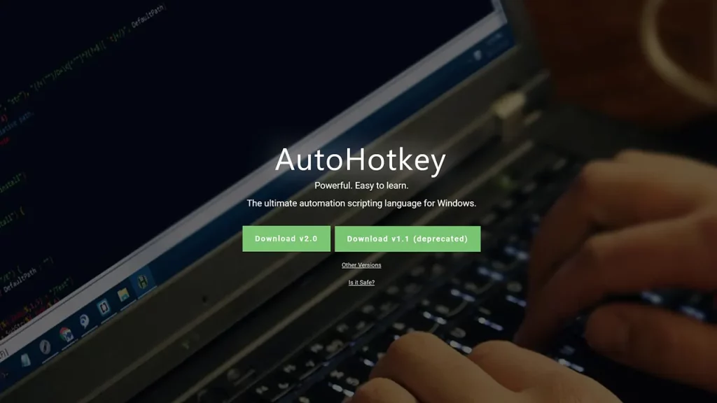 autohotkey download for fisch macro