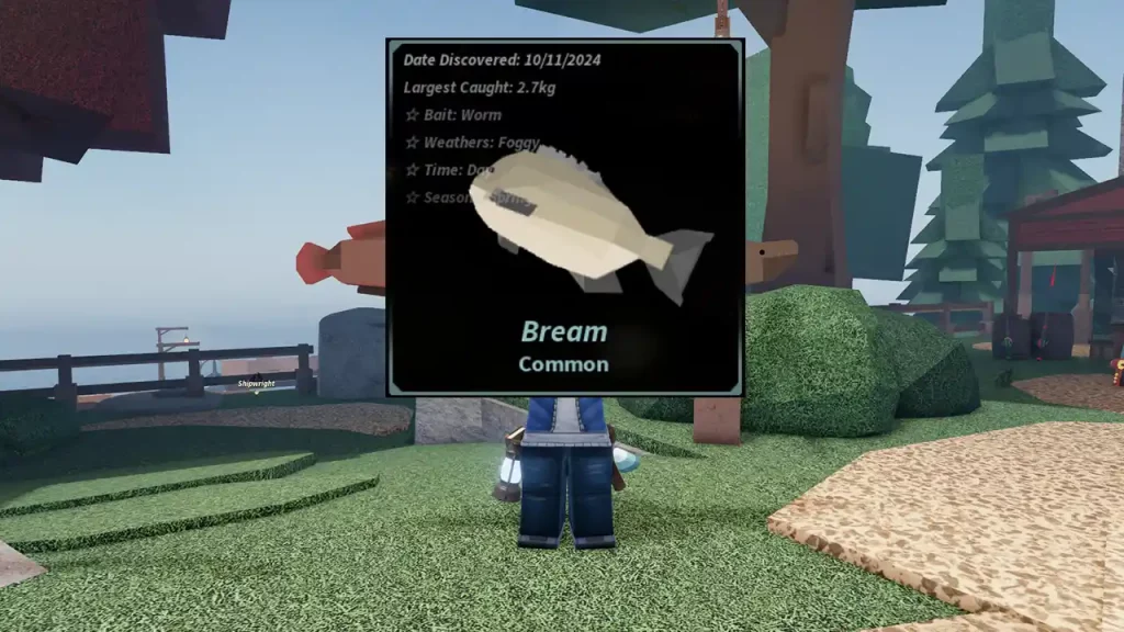 bream location fisch roblox