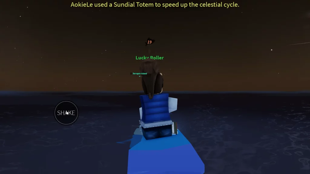 sundial totem to change day night cycle