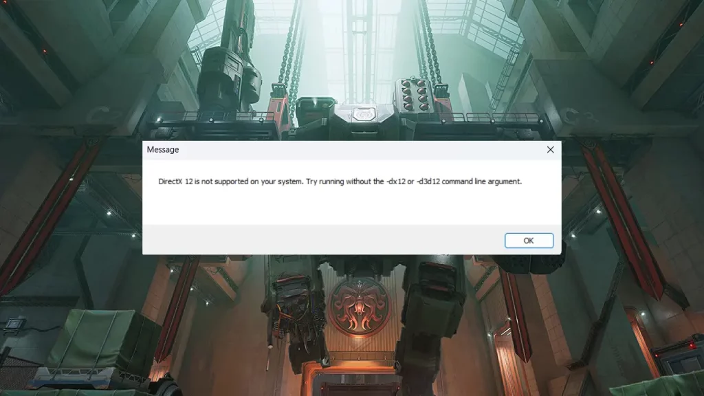 directx 12 not supported on your system marvel rivals