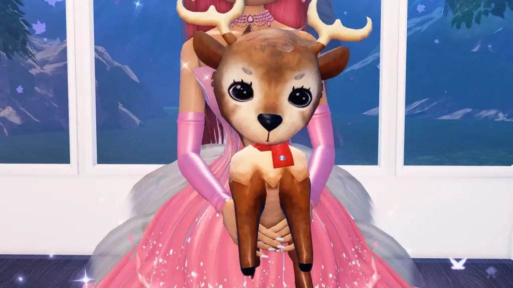 how to get chibi deer dress to impress