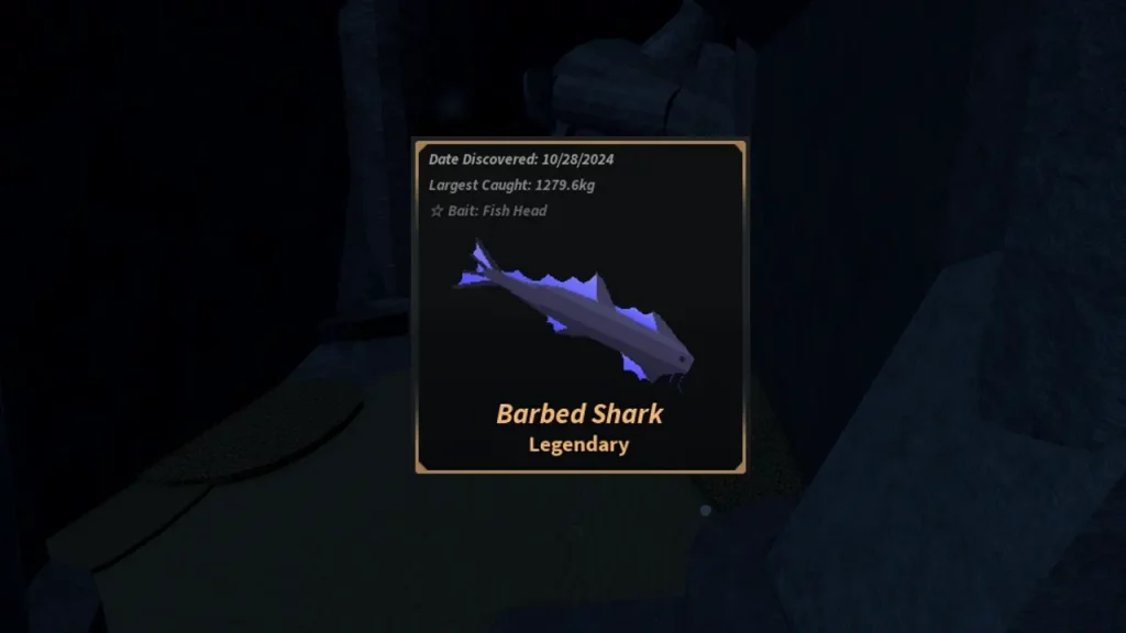 barbed shark fisch