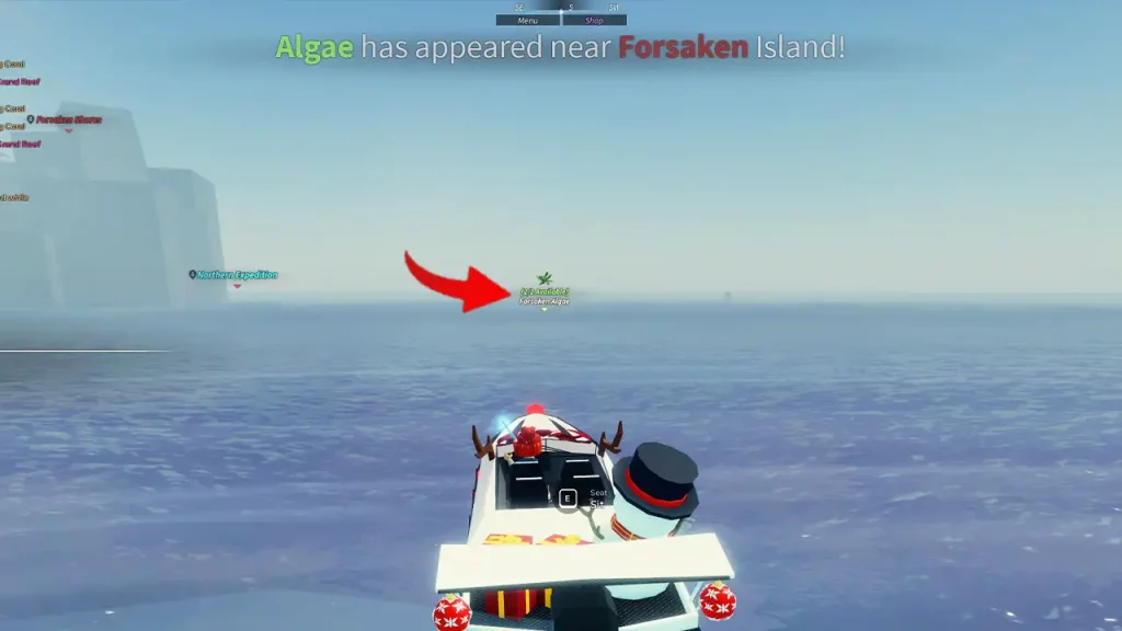 forsaken algae location