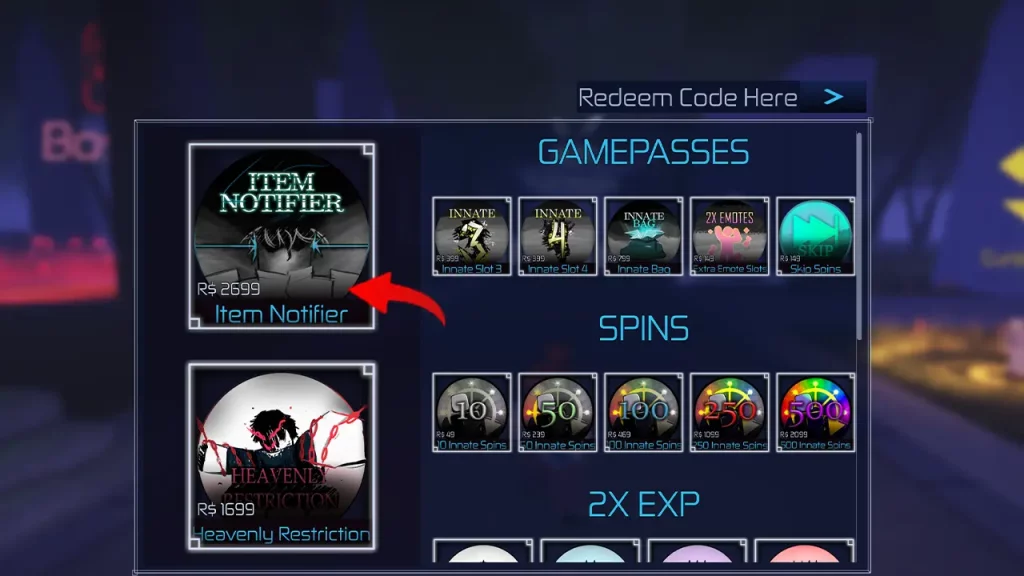 item notifier gamepass