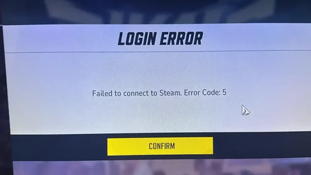 login error code 5 marvel rivals