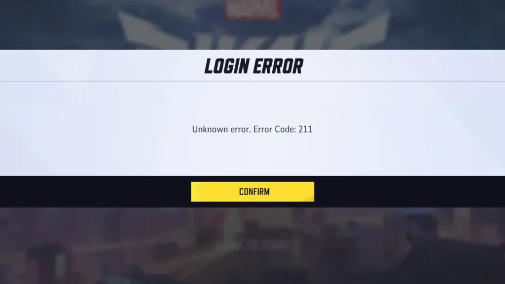 marvel rivals unknown error code 211