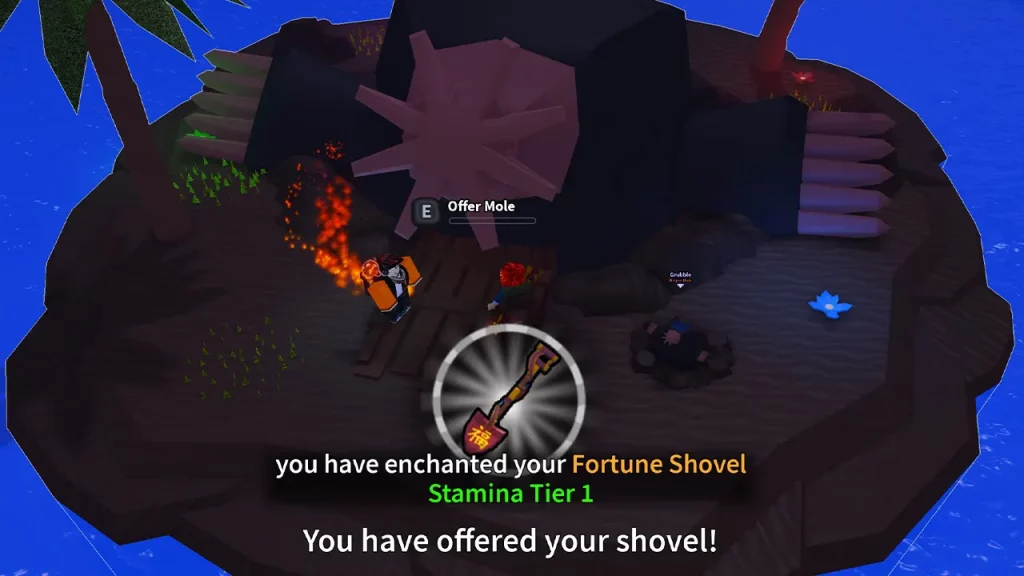 fortune shovel enchanted