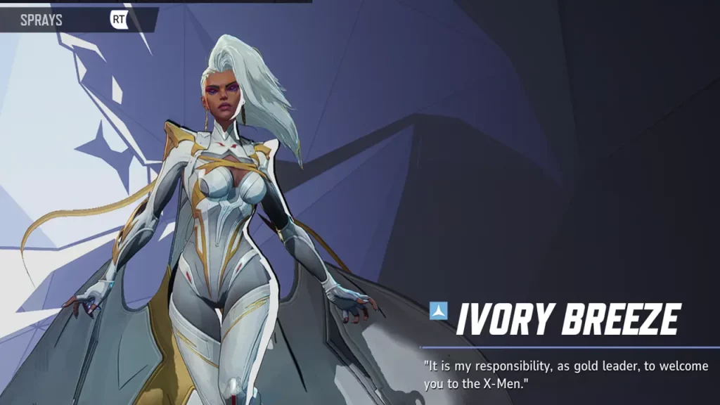 ivory breeze storm free marvel rivals skin