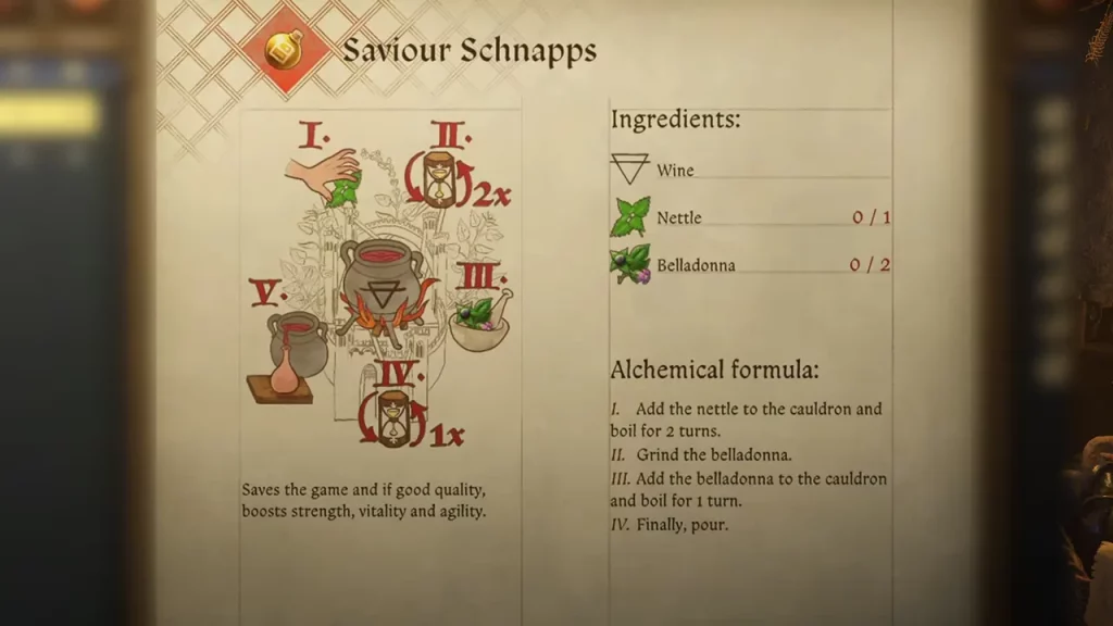 saviour schnapps kcd 2