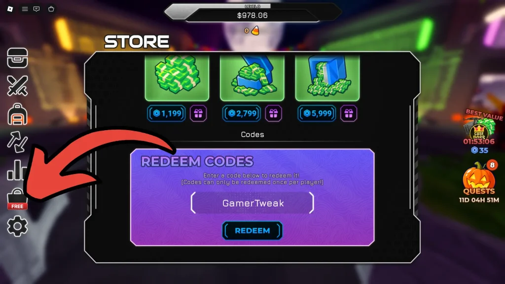 How To Redeem Codes in Case World