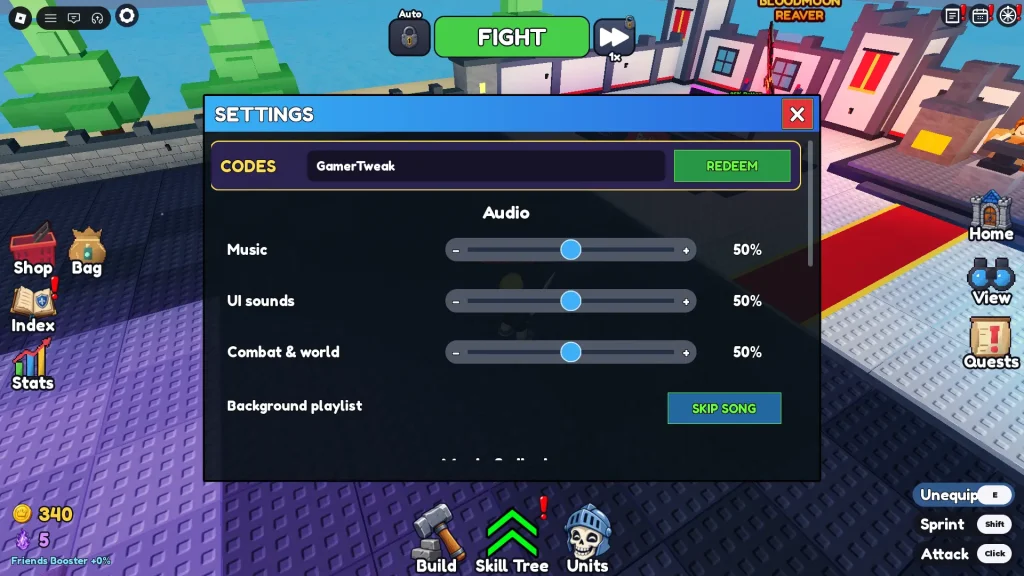 How to Redeem Codes in Build a Dungeon